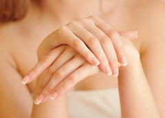 Salcoll Pure Bioactive Hand Cream jar with marine collagen graphic highlight.