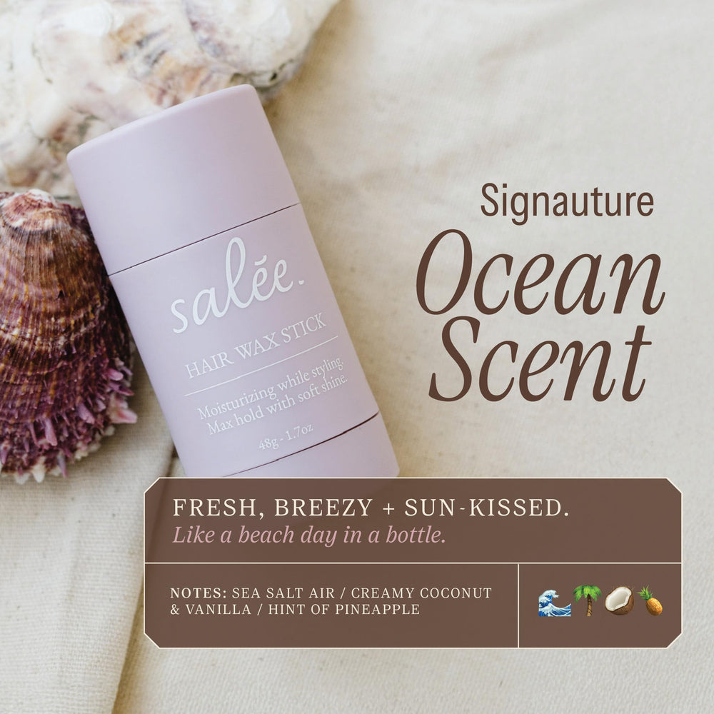 Salée Hair Wax Stick frizz control delivers a polished surface with daily confidence.