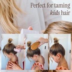 Salée Hair Wax Stick no residue keeps hair clean and easy to restyle.