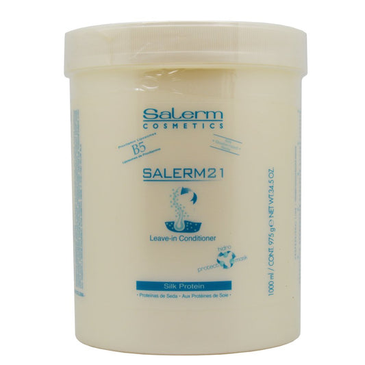 SALERM 21 leave-in conditioner with B5 and silk proteins for shine and hair protection