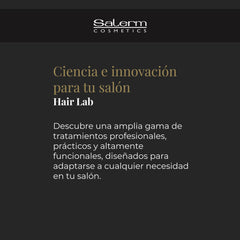 SALERM Hairlab Energizing Lotion clinically tested badge emphasizes safety.