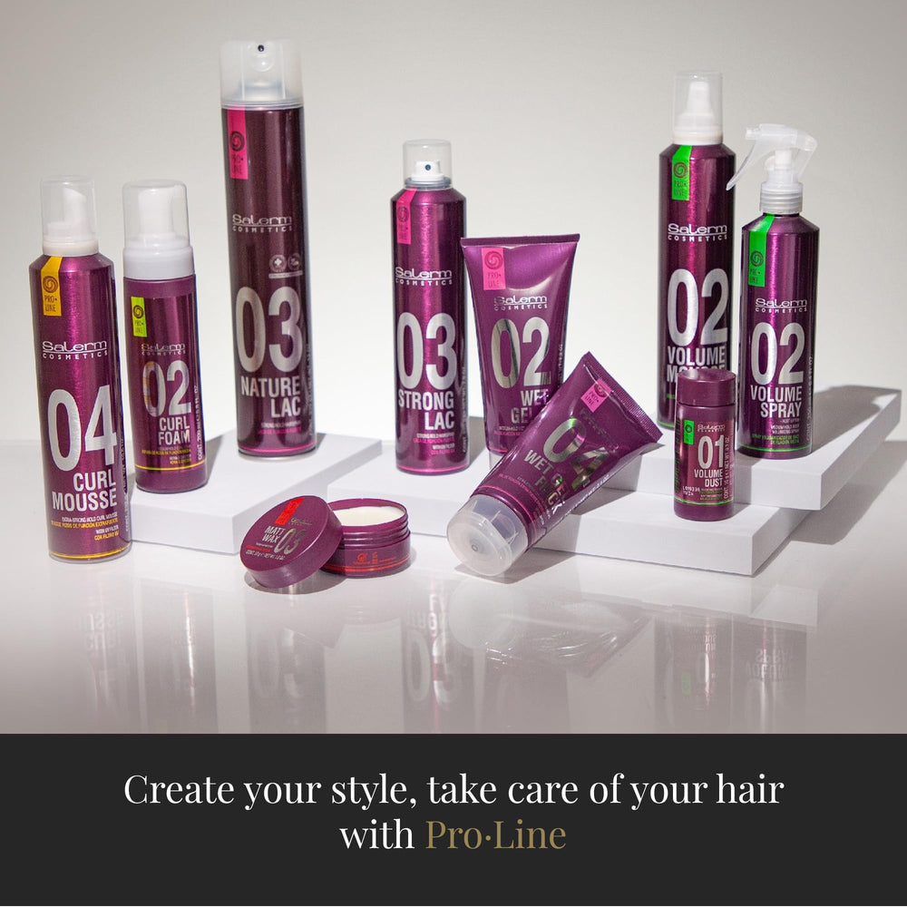 Arginine-enriched Ice Gel 03 formula supports hair fibers during styling