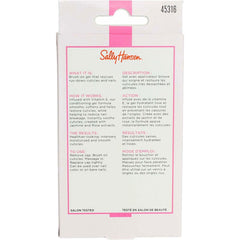 Hand applying Sally Hansen Cuticle Rehab brush-on gel