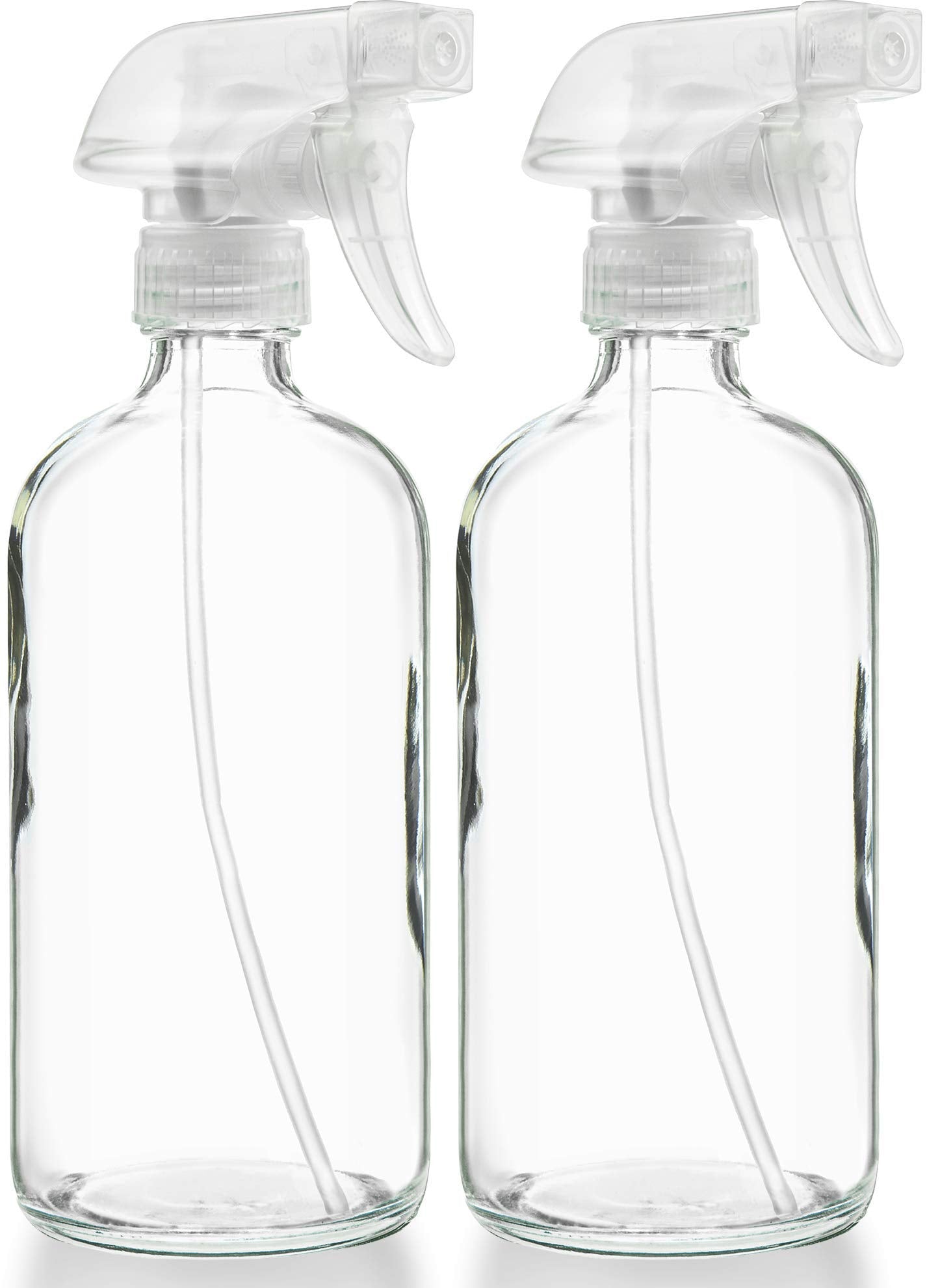 Sallys Organics empty glass spray bottle 16 oz ready for refill and versatile use