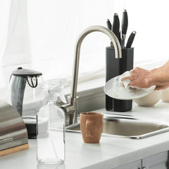 Sallys Organics bottles ideal for kitchen cleaners and plant misting