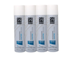 Salon Grafix Professional Shaping Spray bottle close-up showing fast-drying hold.