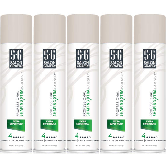 Salon Grafix Shaping Xtra Hair Spray bottle for all day hold and shine