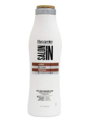 SALOON IN Recamier Hydra packaging and color-safe formula support color protection.
