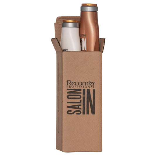 SALOON IN Recamier Hydra conditioner bottle delivers deep moisture.