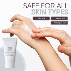 Salt Cellar premium spa branding on hand cream packaging
