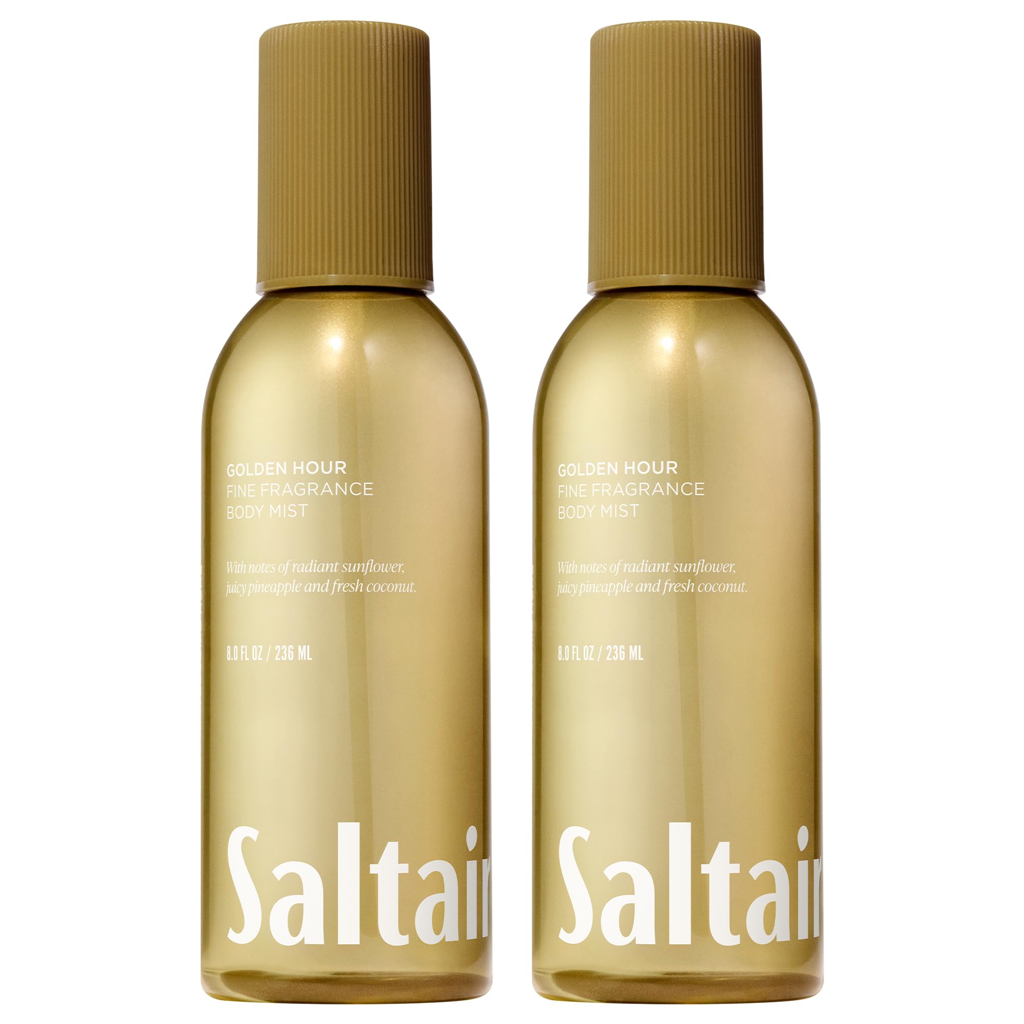 Saltair Body Mist 2 Pack bottles side by side for easy layering.