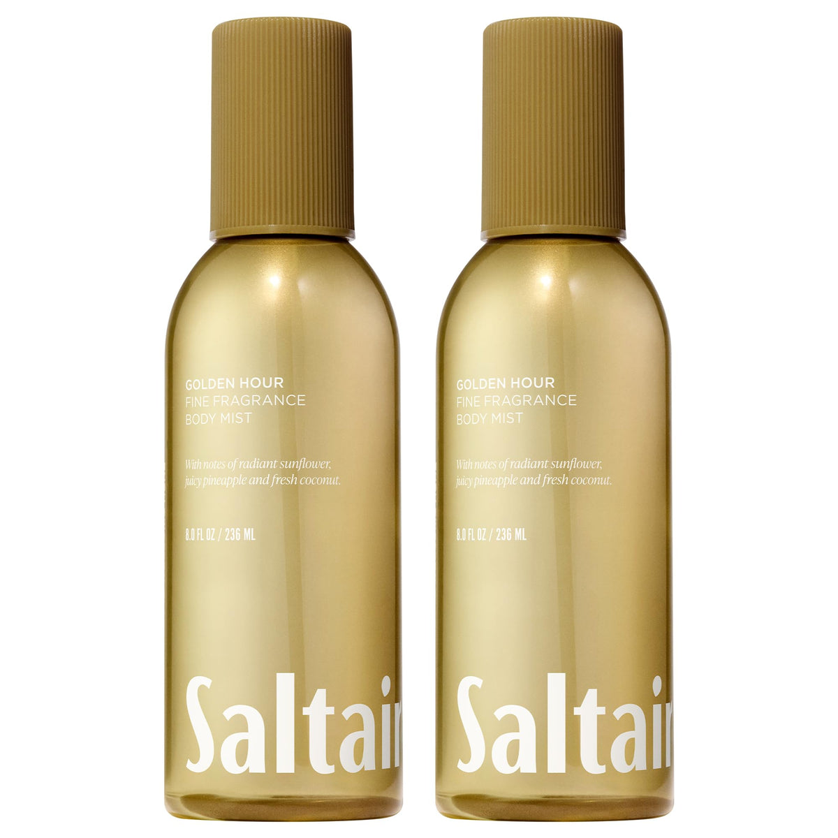 Saltair Body Mist 2 Pack bottles side by side for easy layering.