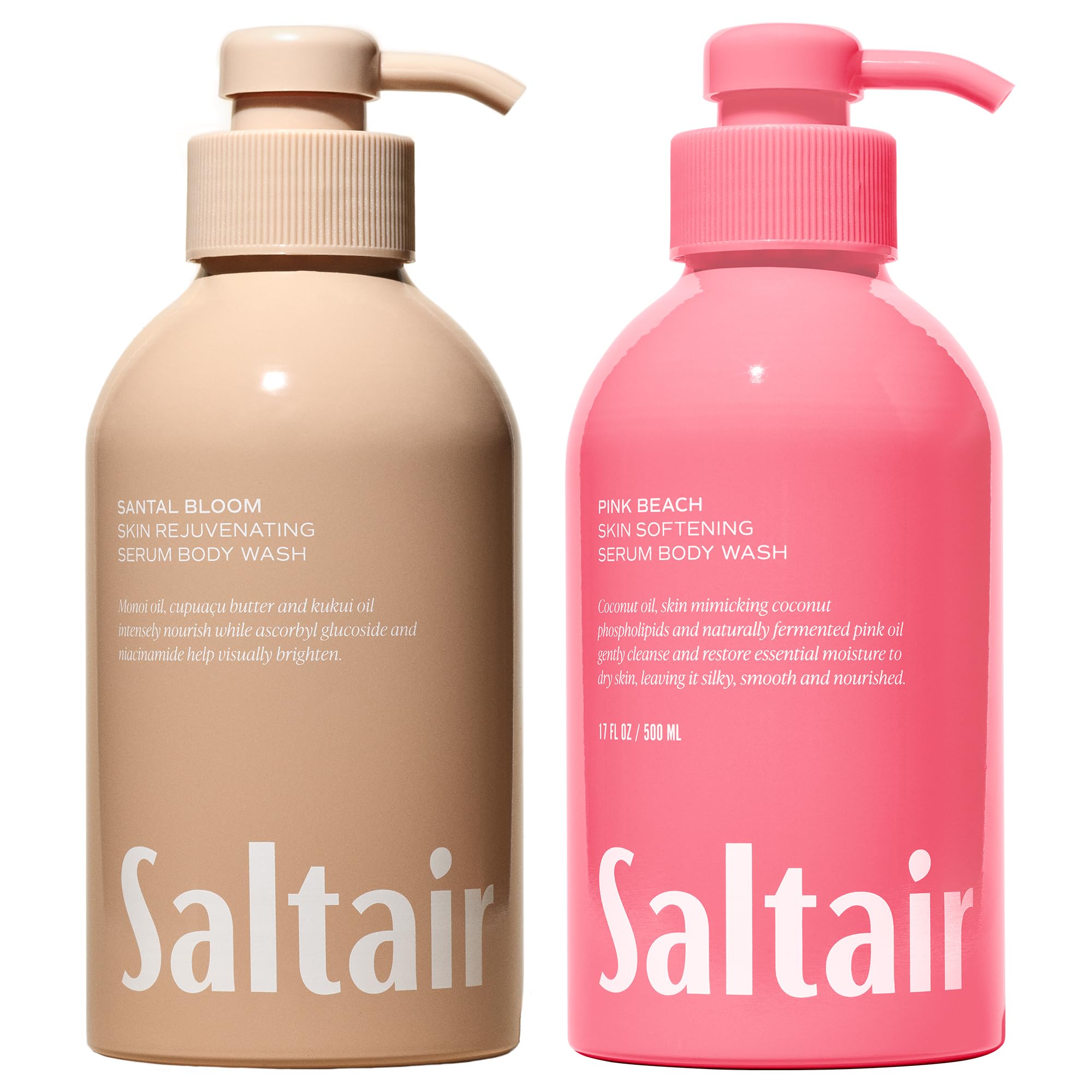Saltair Body Wash Signature Santal Bloom pump bottle ready for daily cleansing and luxury.