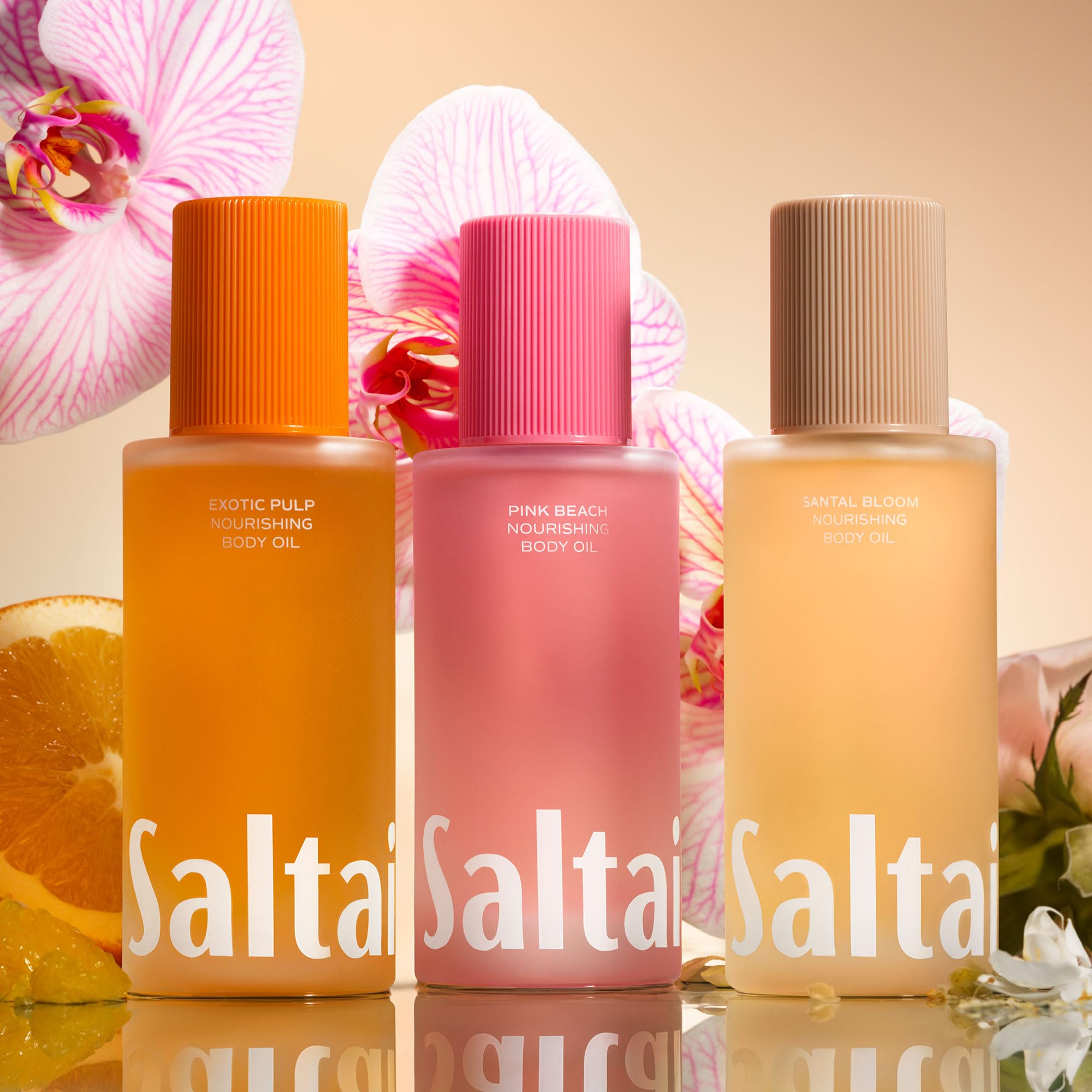Saltair blend of kukui moringa and squalane nourishes without heaviness.