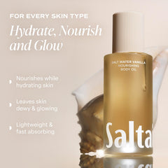Saltair Salt Water Vanilla fragrance note hinting coastal aroma