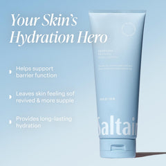 Saltair Seascape Lotion tubes back view highlights easy, mess-free application.