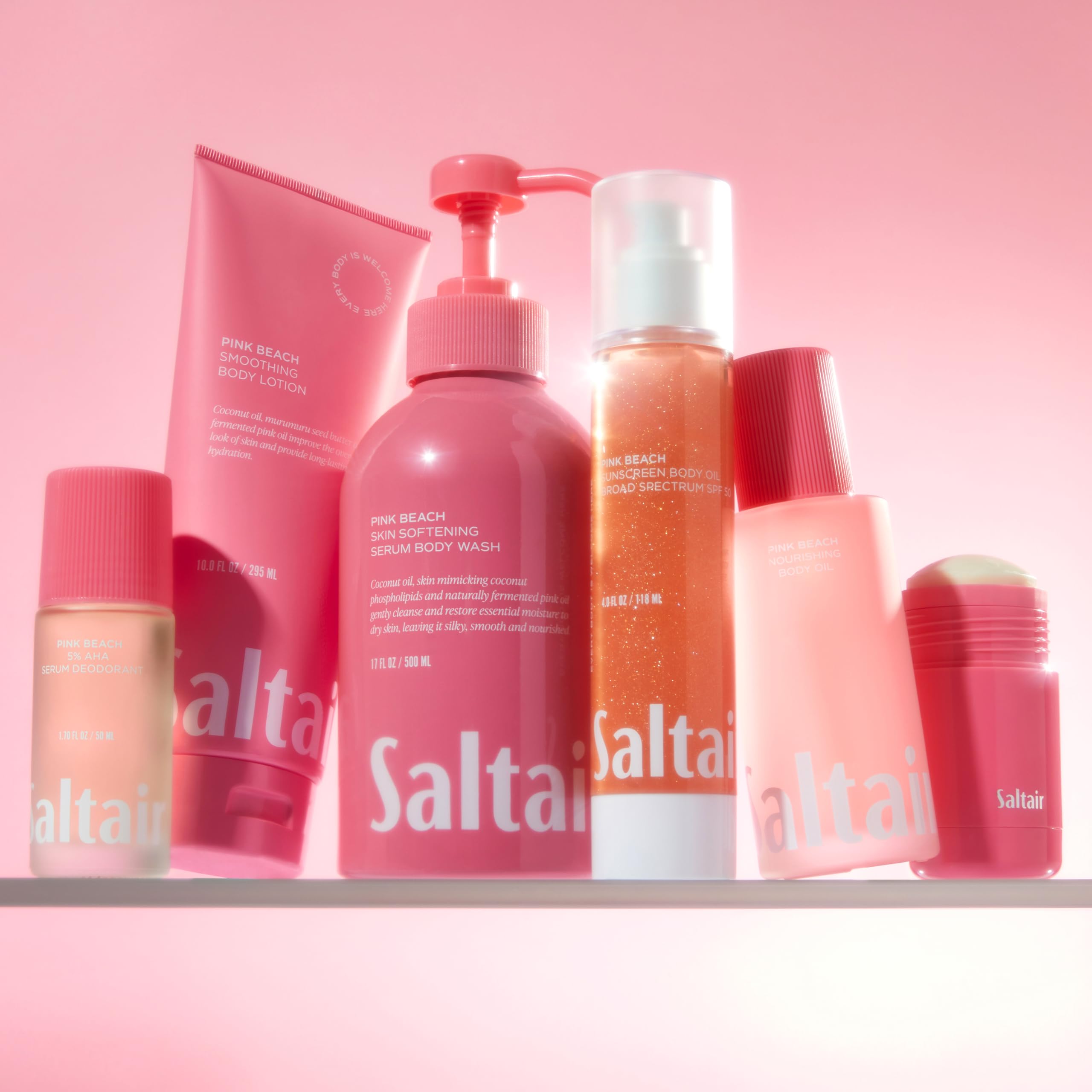 Saltair packaging displays vegan, cruelty-free, gluten-free icons