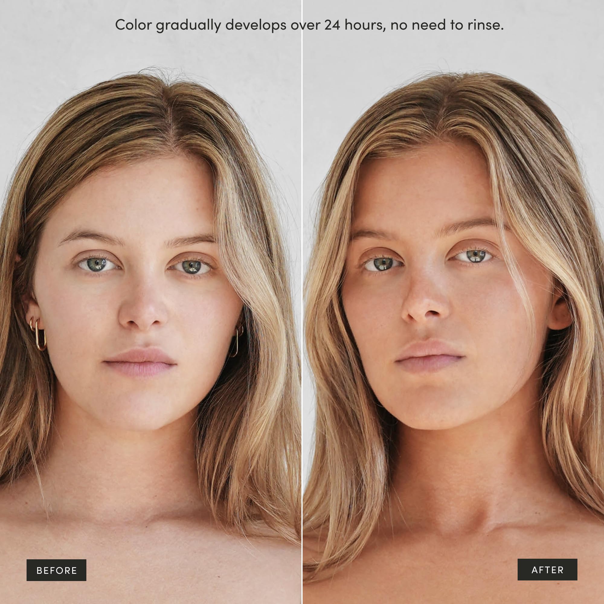 SALTYFACE tanning water hairline ears blend easily for consistency
