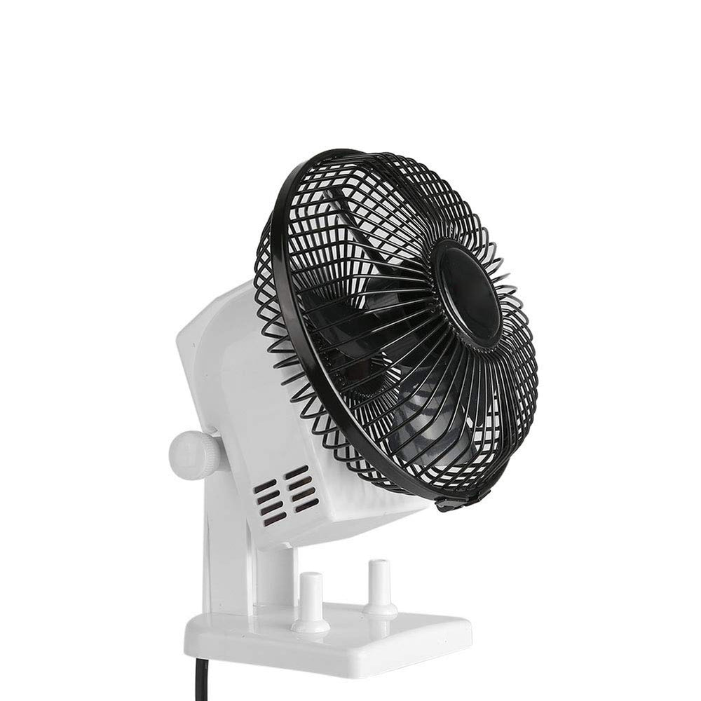 Saluaqui mini electric fan suitable for home salon setups and small studios.