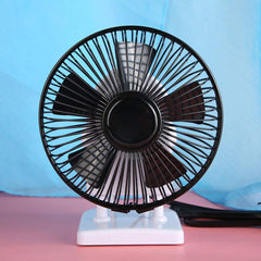 Saluaqui mini electric fan table use fits neatly on desks for quick drying.