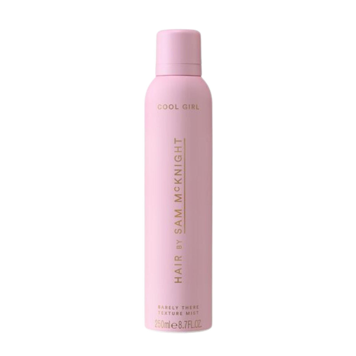 SAM MCKNIGHT Barley There Texture Mist bottle ready for undone volume.