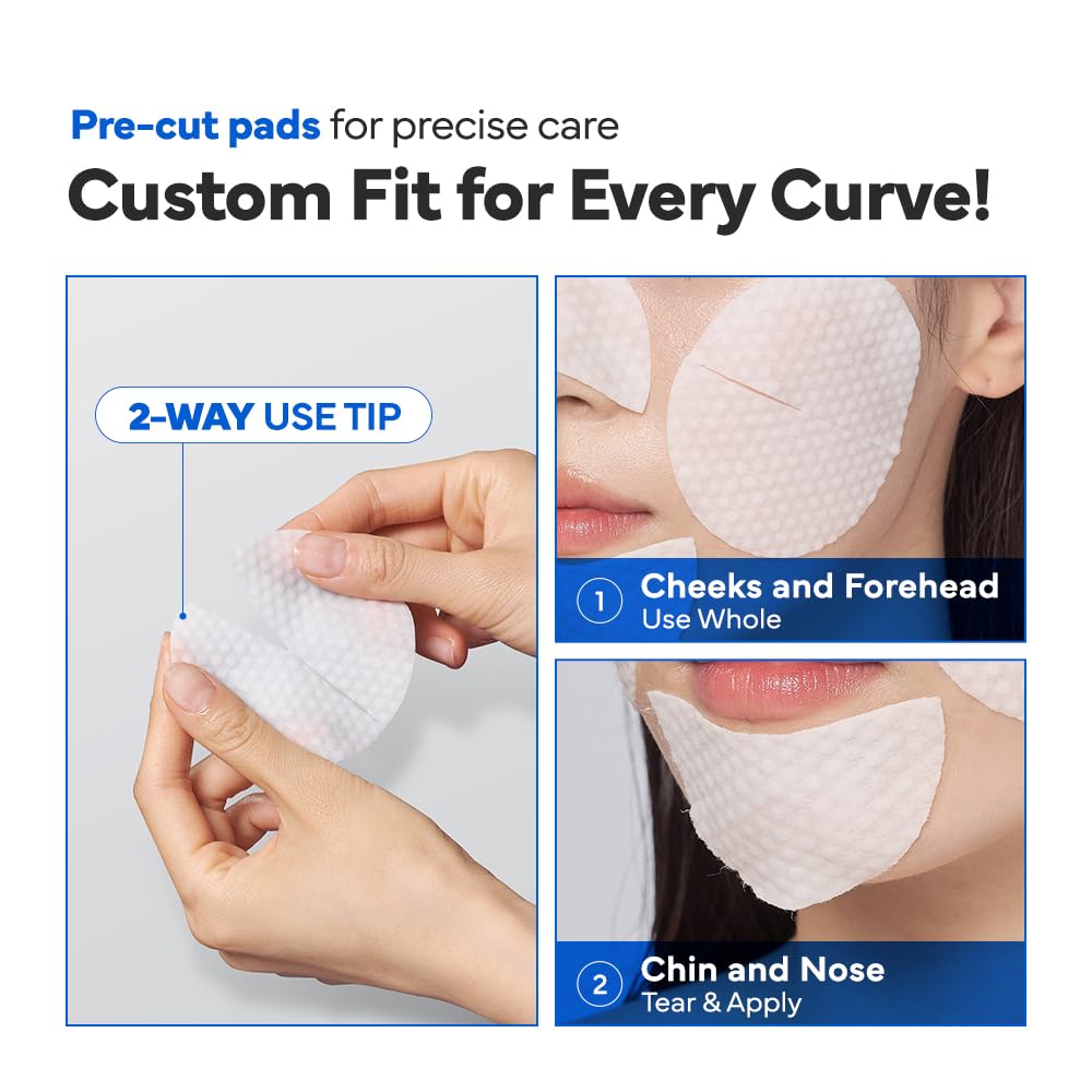 Dual-textured pad close-up ready for gentle, even application