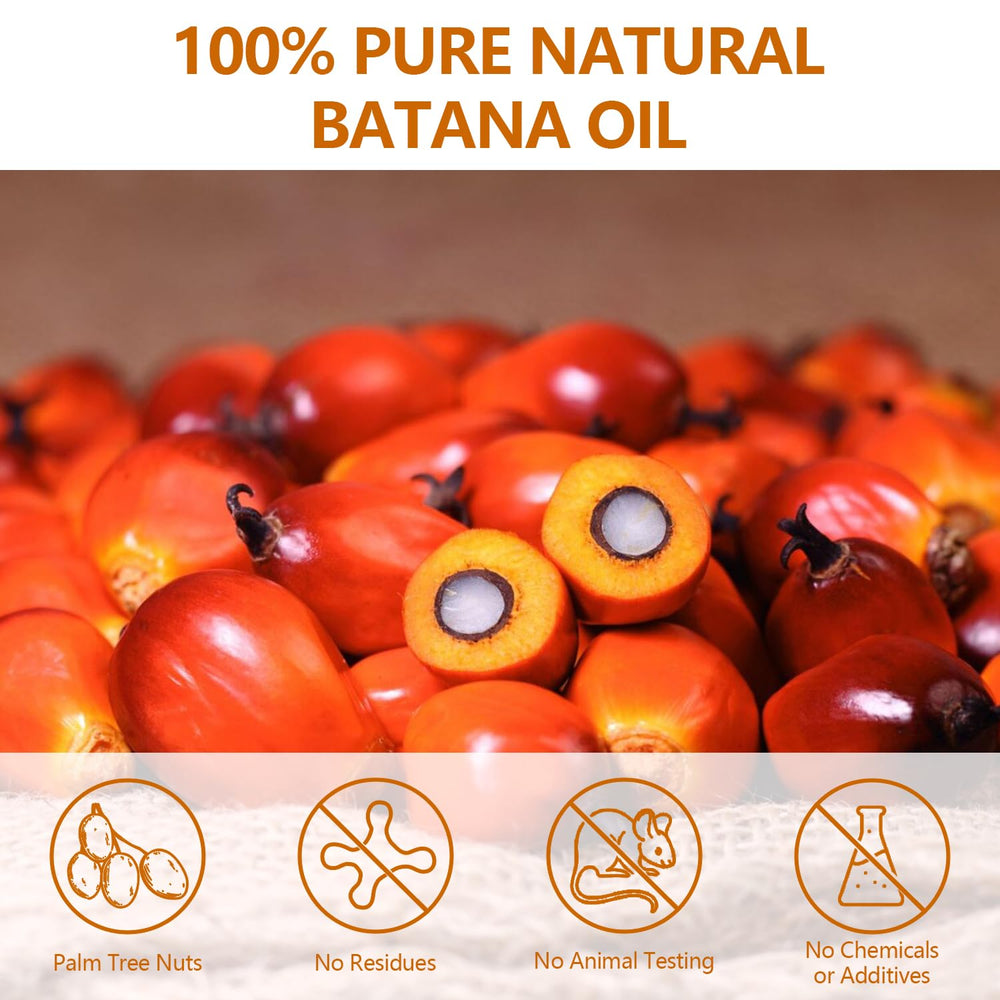 Samnyte Batana Oil applied to scalp for nourishment and shine