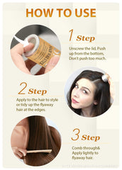 Samnyte Hair Wax Stick non-greasy residue-free finish