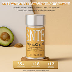 Samnyte Hair Wax Stick vegan and cruelty-free for gentle styling