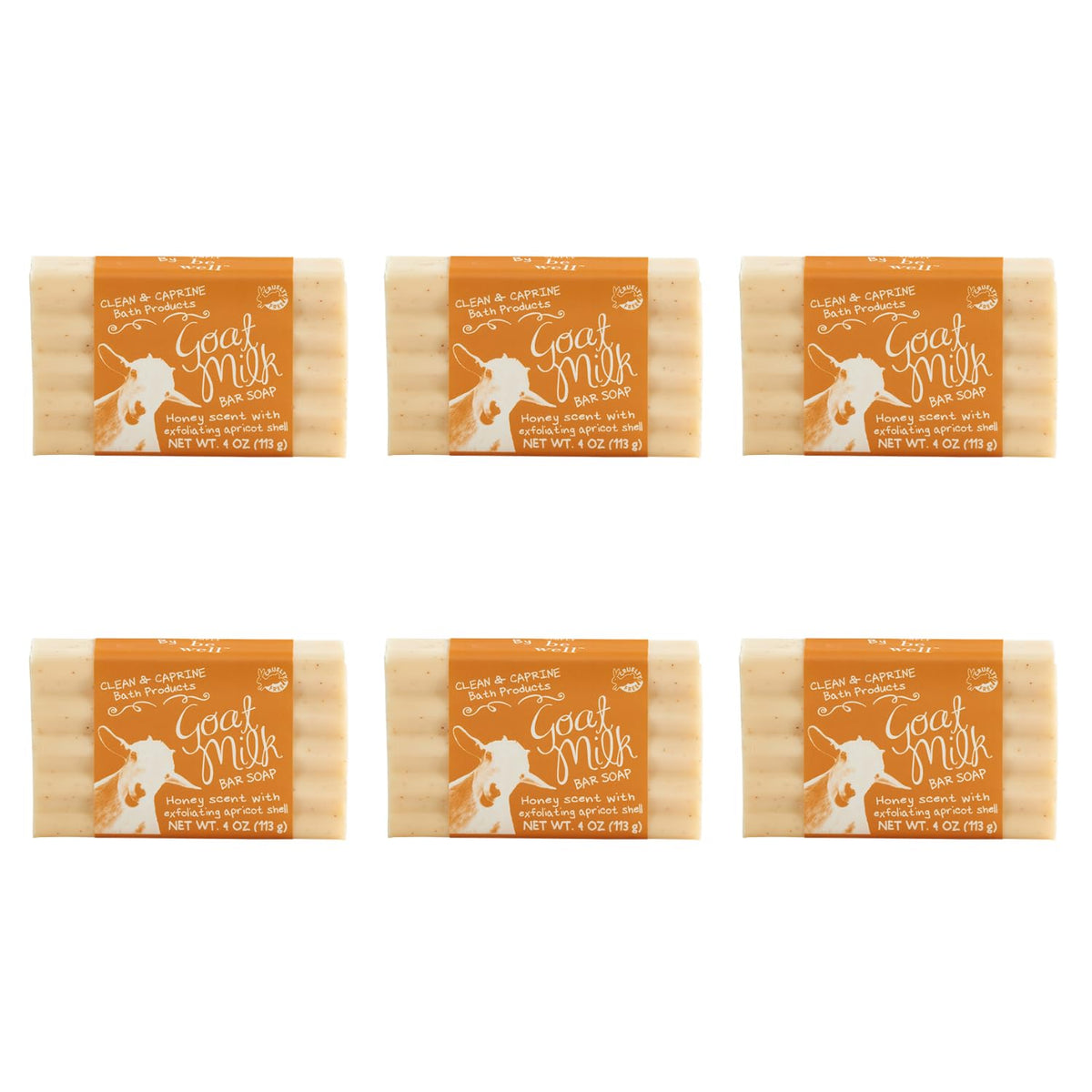 San Francisco Soap Company goat milk soap honey bar, rich lather for gentle cleansing and hydration.
