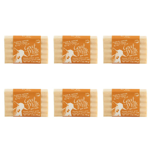 San Francisco Soap Company goat milk soap honey bar, rich lather for gentle cleansing and hydration.