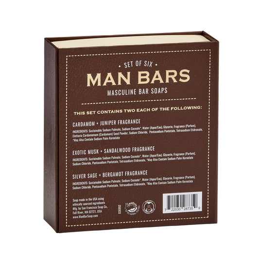 San Francisco Soap Company Exotic Musk-Sandalwood 2oz bar with rich aroma