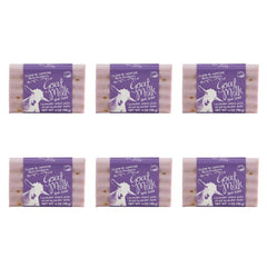 San Francisco Soap Company goat milk soap bar with lavender buds for nourishing hydration.