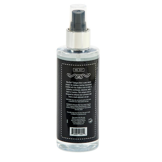 MAN BAR Midnight Amber spray bottle for quick on the go application