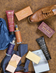 San Francisco Soap Company MAN BAR mist on wrist for instant scent.