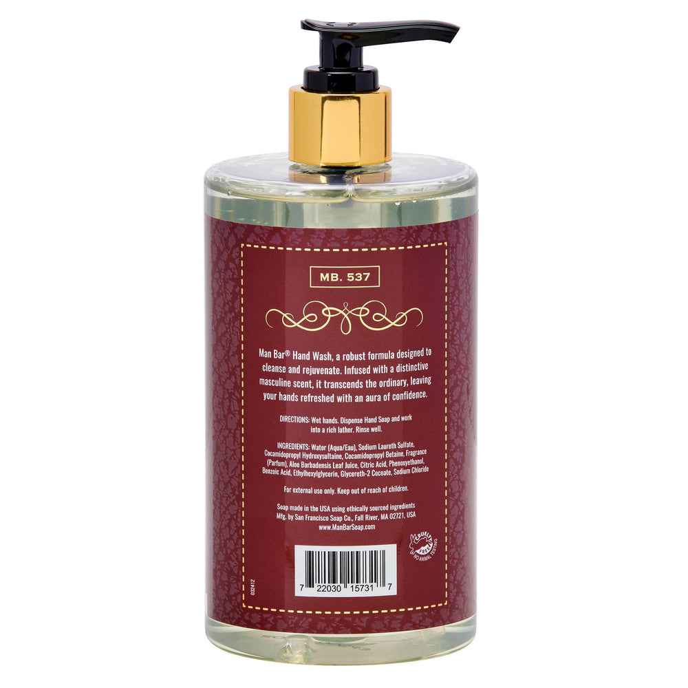 San Francisco Soap Company Exotic Musk & Sandalwood hand wash lather delivers refreshing cleansing.