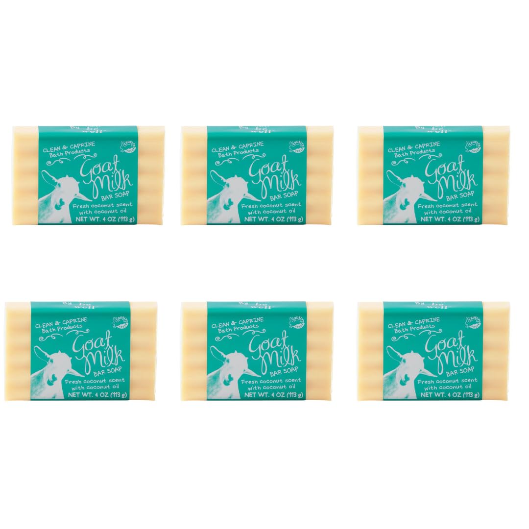 San Francisco Soap Company goat milk bar with fresh coconut provides hydrating cleansing for all skin types.