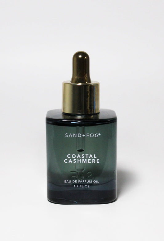 Sand and Fog Coastal Cashmere oil bottle with precision dropper for long-lasting fragrance