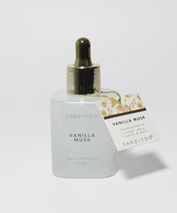 Sand + Fog Vanilla Musk dropper close-up for easy application