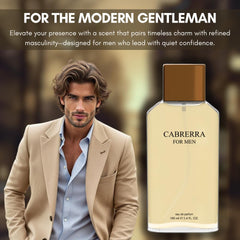 Sandora Fragrances Men EDP packaging with bottle, premium gifting presentation.