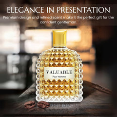 Sandora Fragrances men packaging box showcases gift-ready luxury and presentation.