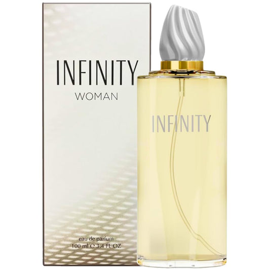 Sandora Fragrances women's perfume bottle side view highlighting freesia and violet notes for a fresh start.