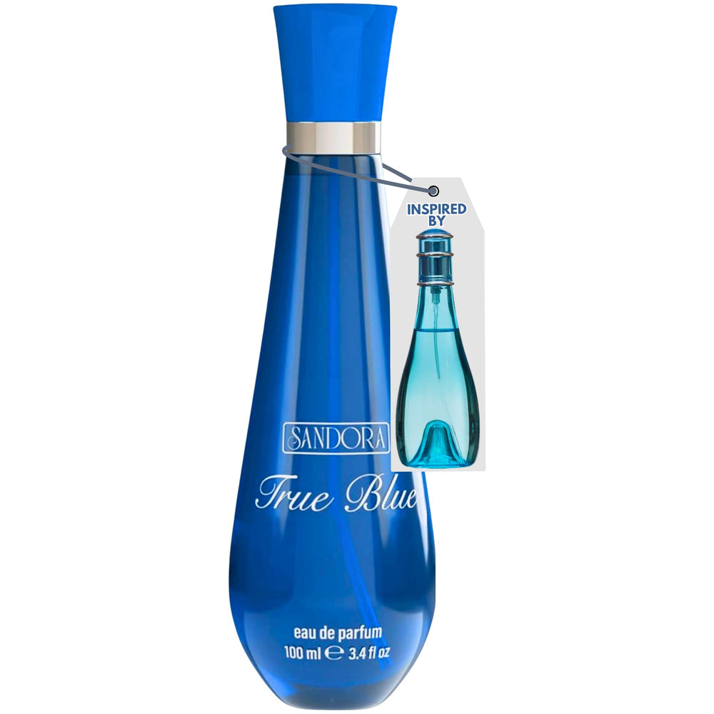 Night use concept for True Blue Woman by Sandora Fragrances