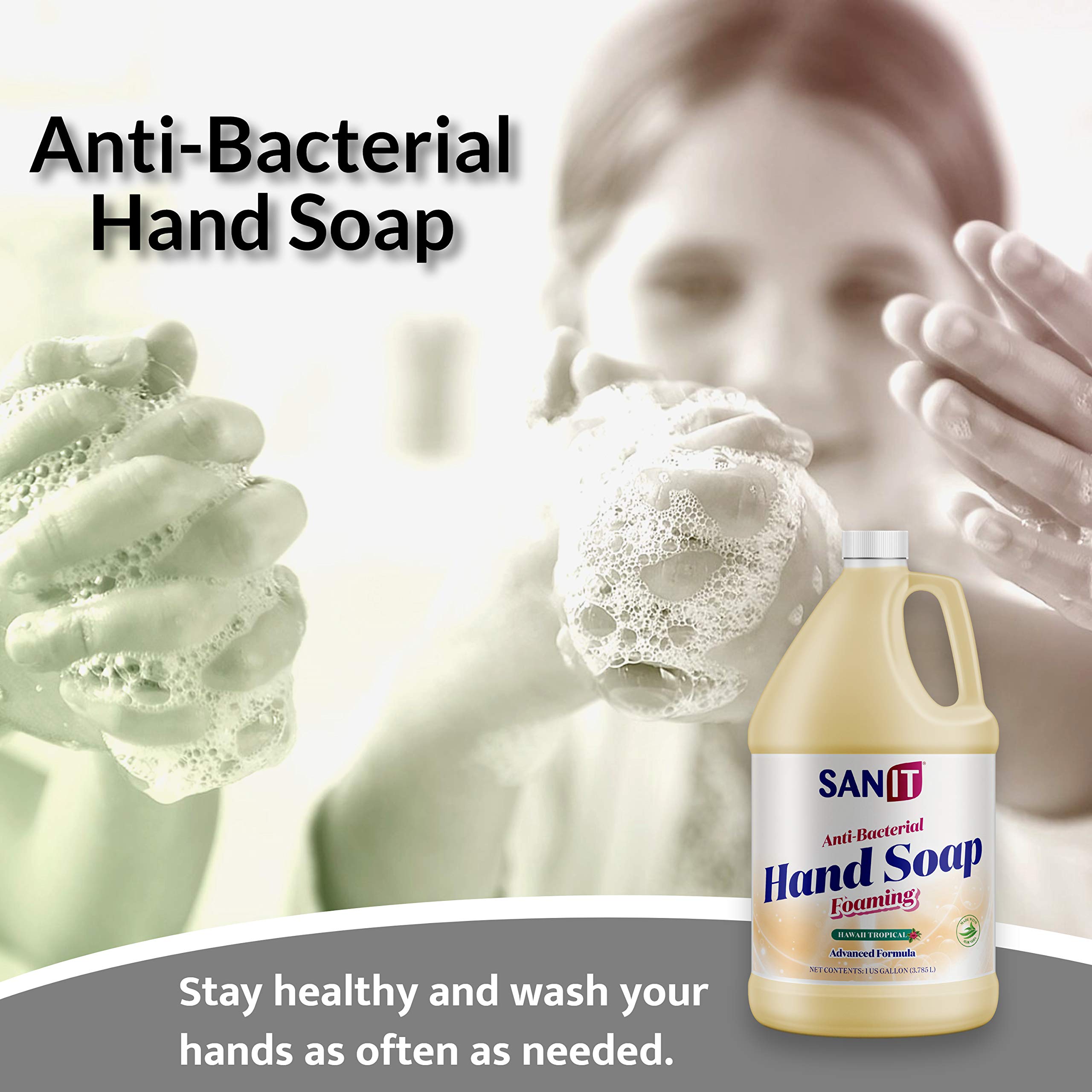 Sanit advanced formula cleans deeply while preserving skin softness