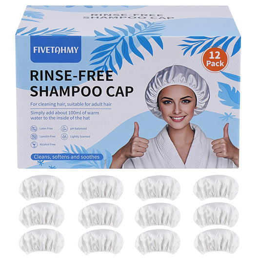 SANPUK 12-pack shampoo cap packaging for easy storage and travel.
