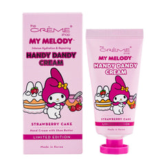 Sanrio Creme Shop My Melody strawberry lotion tube offers pampering moisture.