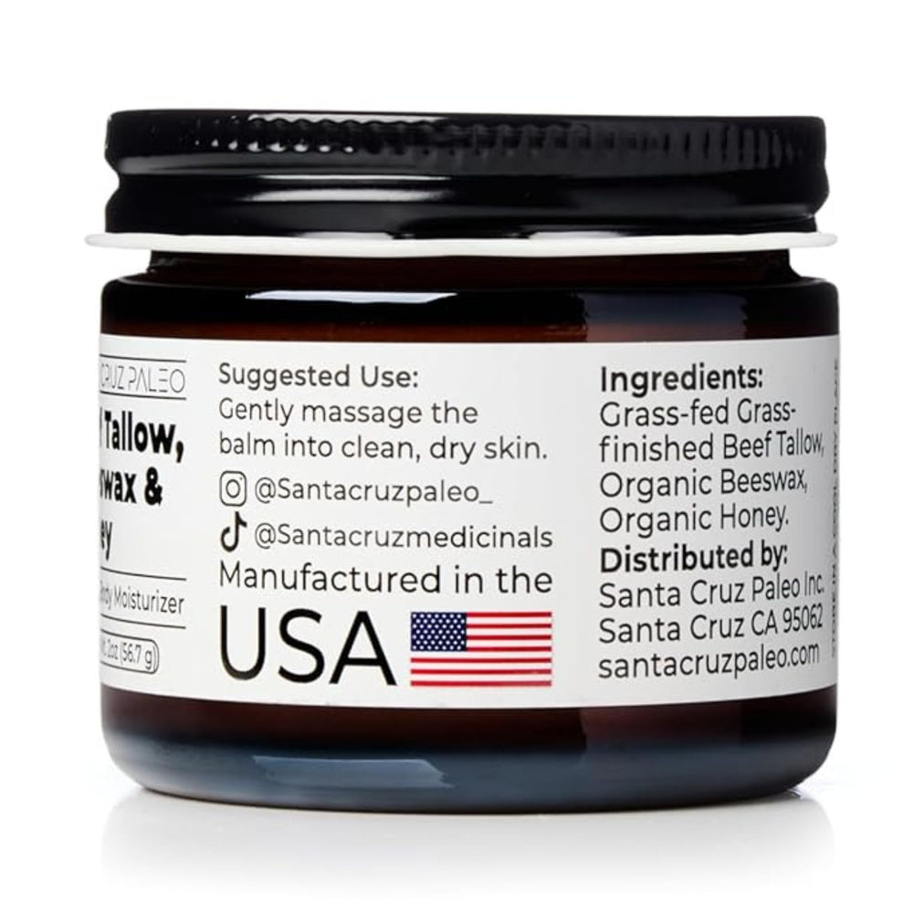 Santa Cruz Paleo minimalist three-ingredient moisturizer with no fragrances.