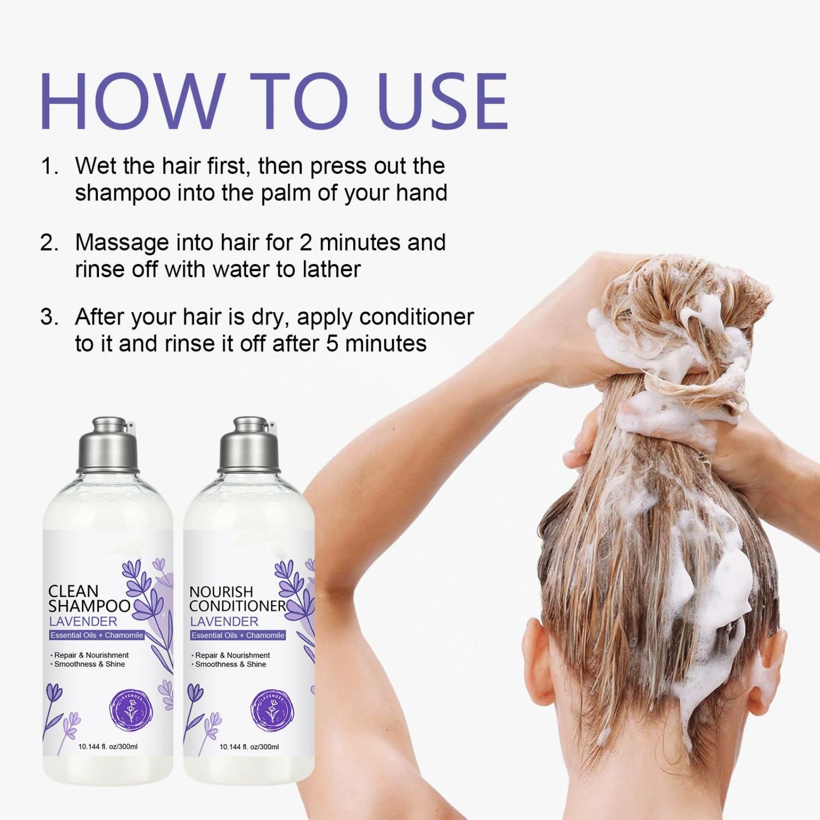 SANZHUAN chamomile extract bottle emphasizing gentle repair