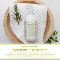Sapadilla two-pack hand soap ready for family bathrooms and guest spaces