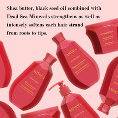 Saphira Divine Curls Conditioner in shower routine